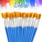 32Pcs Artist Paint Brushes Kit Acrylic Flat Oil Watercolor Painting